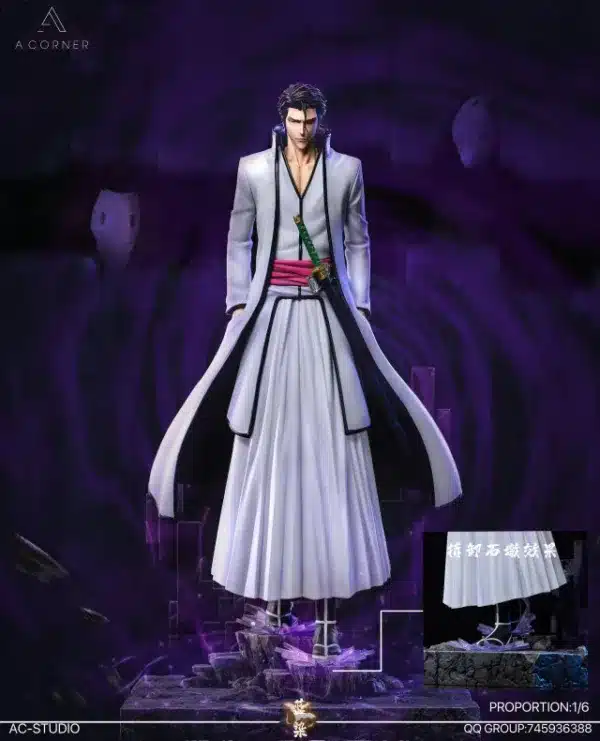 Bleach AC Studio Aizen Sousuke Resin Statue 3