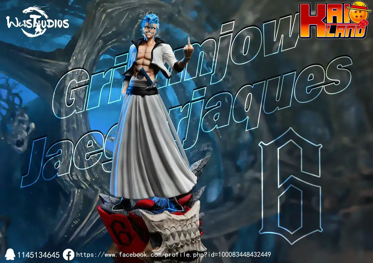 Bleach WW Studio Grimmjow Jaegerjaques Resin Statue
