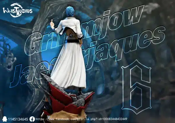 Bleach WW Studio Grimmjow Jaegerjaques Resin Statue 5