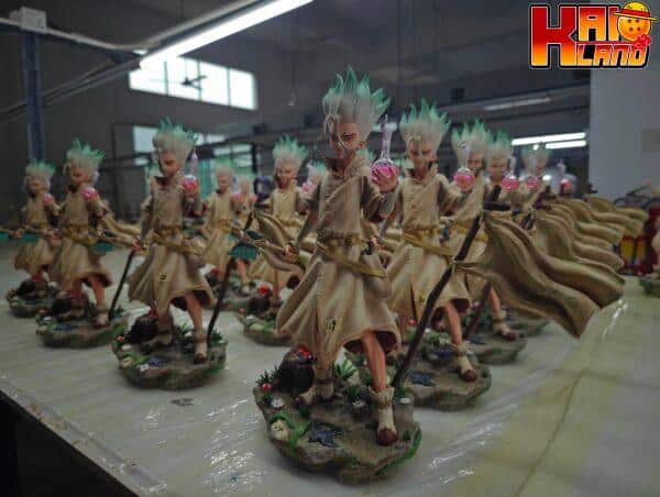 Dr Stone Stone Studio Senku Ishigami Resin Statue 1