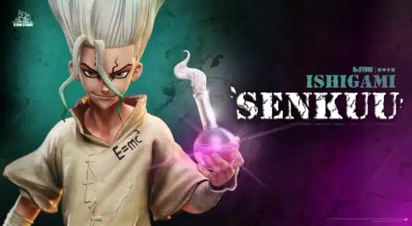 Dr. Stone Stone Studio Senku Ishigami Resin Statue 4