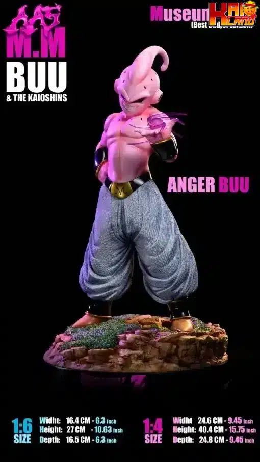 Dragon Ball Z: la statua dedicata alle trasformazioni di Majin bu