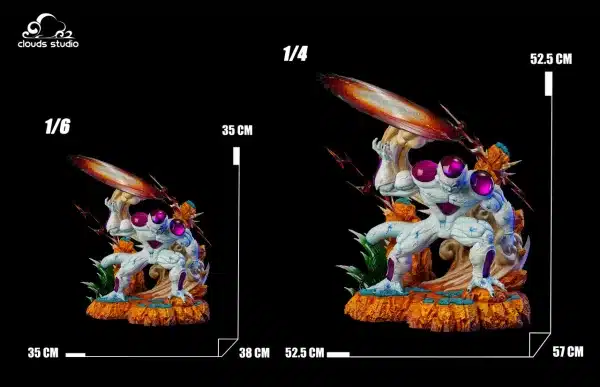 Dragon Ball Clouds Studio Full Power Freezer Resin Statue 8