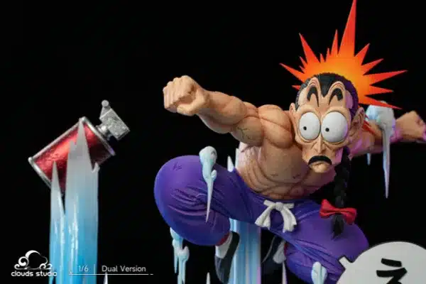 Dragon Ball Clouds studio Tao Pai Pai Funny Version Resin Statue 5