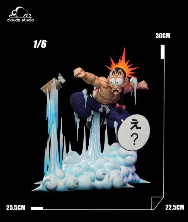 Dragon Ball Clouds studio Tao Pai Pai Funny Version Resin Statue 7