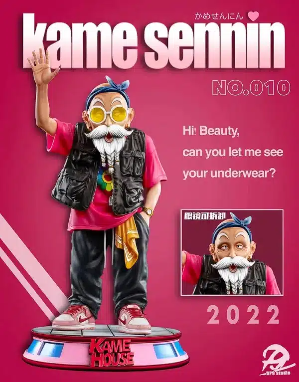 Dragon Ball DP9 Studio Master Roshi Street Version Resin Statue 1