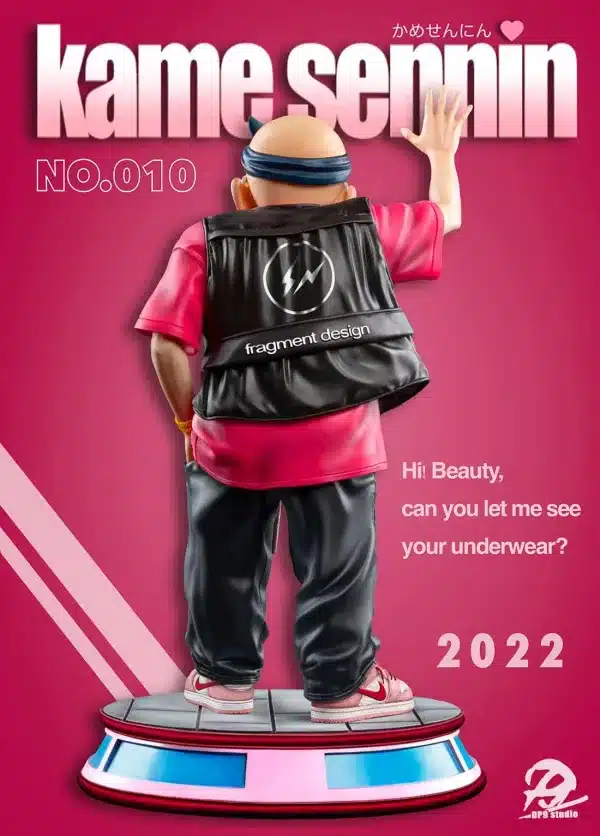 Dragon Ball DP9 Studio Master Roshi Street Version Resin Statue 3