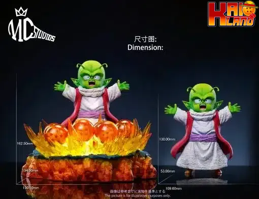 Dragon Ball MC Studio Dende Summoning Shenron Resin Statue