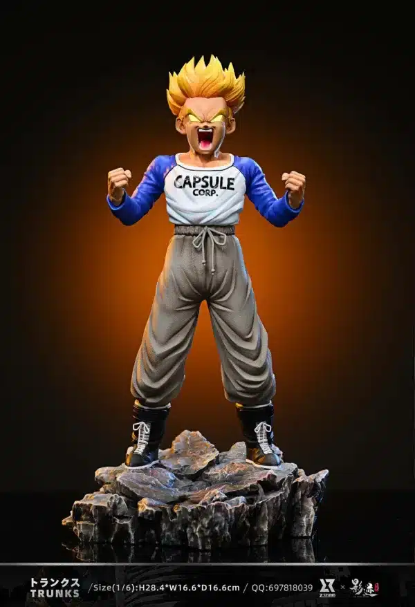 Dragon Ball Z Studio Trunks Resin Statue 3