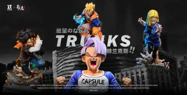 Dragon Ball Z Studio Trunks Resin Statue 6