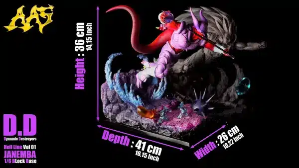 Dragon Ball ArmyAnt Studio Janemba Resin Statue 4