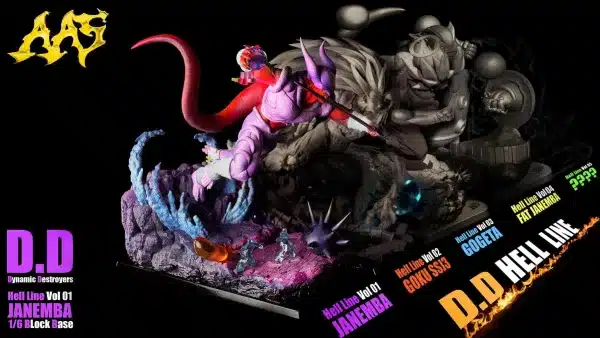 Dragon Ball ArmyAnt Studio Janemba Resin Statue 5
