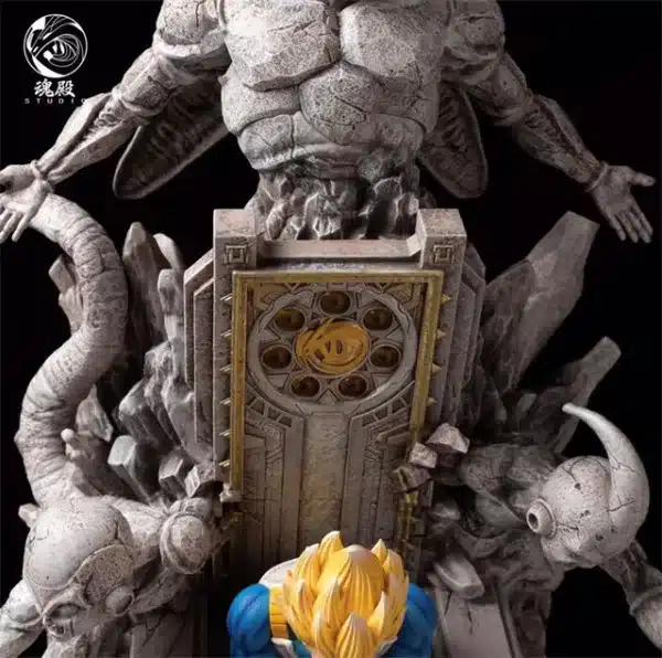 Dragon Ball HunDian studio Throne Vegeta Resin Statue 4 jpg