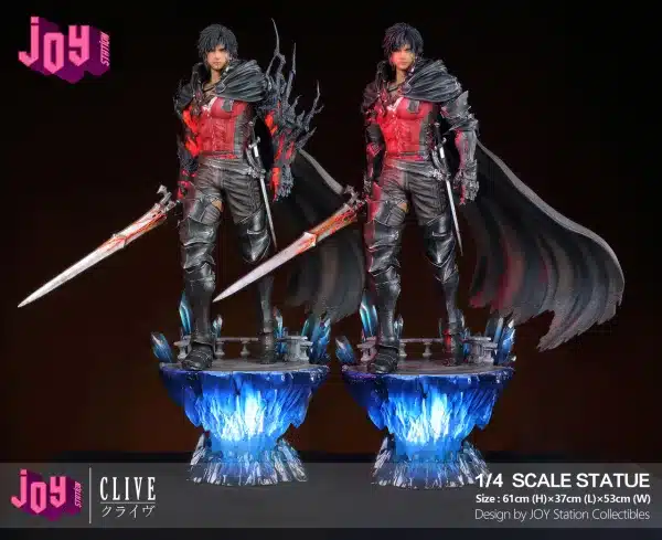 Final Fantasy XVI JOY Station FF16 Clive Resin Statue 9 1