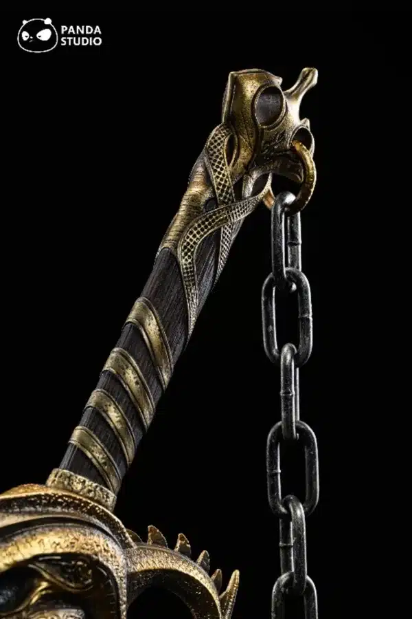 God of War Panda studio Chaos chain blade Resin Statue 3