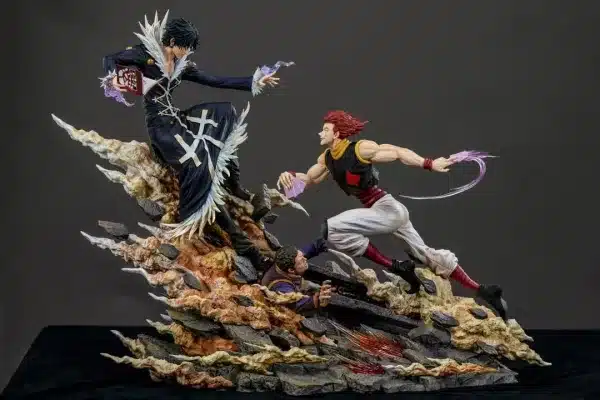 Hunter x Hunter Hunter Fan Studio Chrollo vs Hisoka Resin Statue 2 2