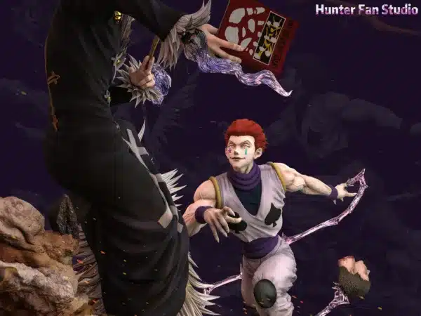 Hunter x Hunter Hunter Fan Studio Chrollo vs Hisoka Resin Statue 5