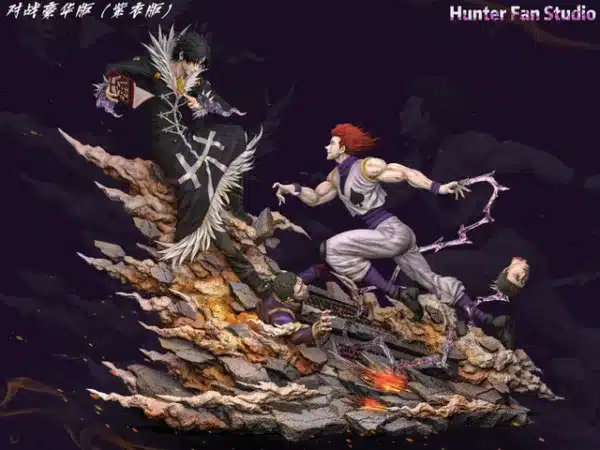 Hunter x Hunter Hunter Fan Studio Chrollo vs Hisoka Resin Statue 8