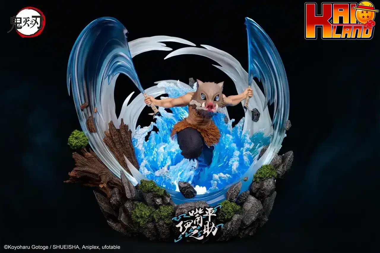 Kimetsu No Yaiba Infinity Studio Hashibira Inosuke Licensed Resin Statue