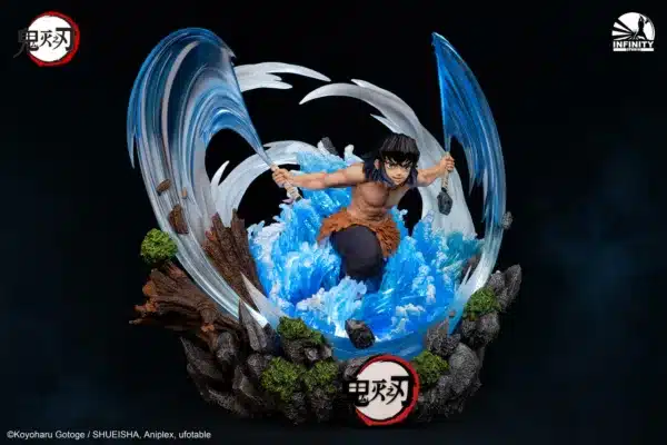 Kimetsu No Yaiba Infinity Studio Hashibira Inosuke Licensed Resin Statue 3