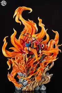 Naruto SNBR Studio Uzumaki Naruto Sage mode x Kurama Resin Statue 1