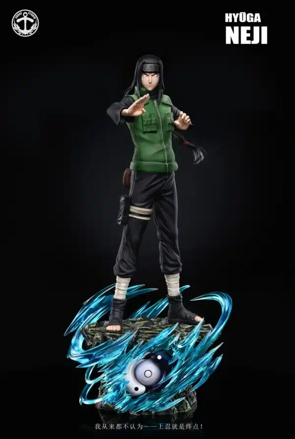 Naruto Surge Studio Hyuga Hinata x Hyuga Neji Resin Statue 6