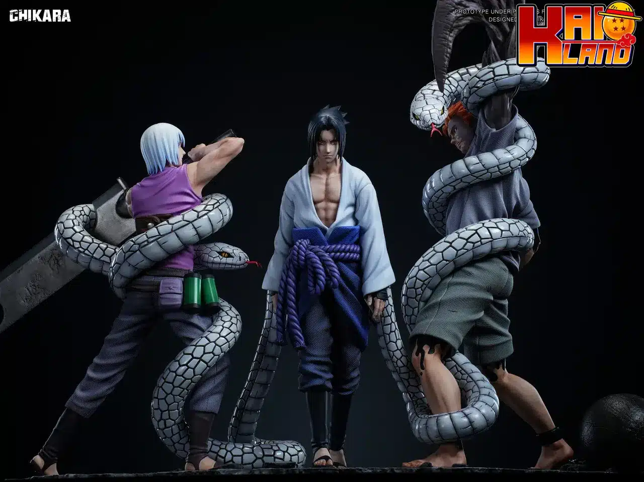 Naruto Chikara Studio Uchiha Sasuke Resin Statue