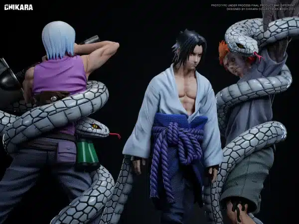 Naruto Chikara Studio Uchiha Sasuke Resin Statue 5
