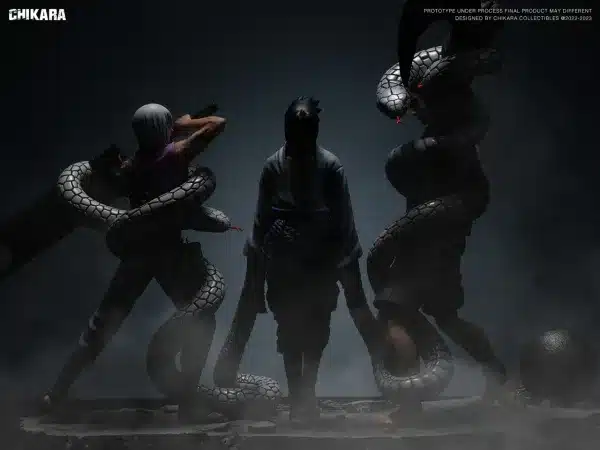 Naruto Chikara Studio Uchiha Sasuke Resin Statue 7
