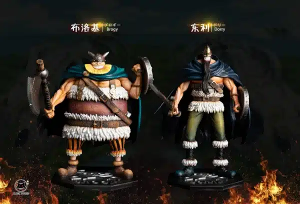 One Piece Black Studio Dorry x Brogy Resin Statue 0
