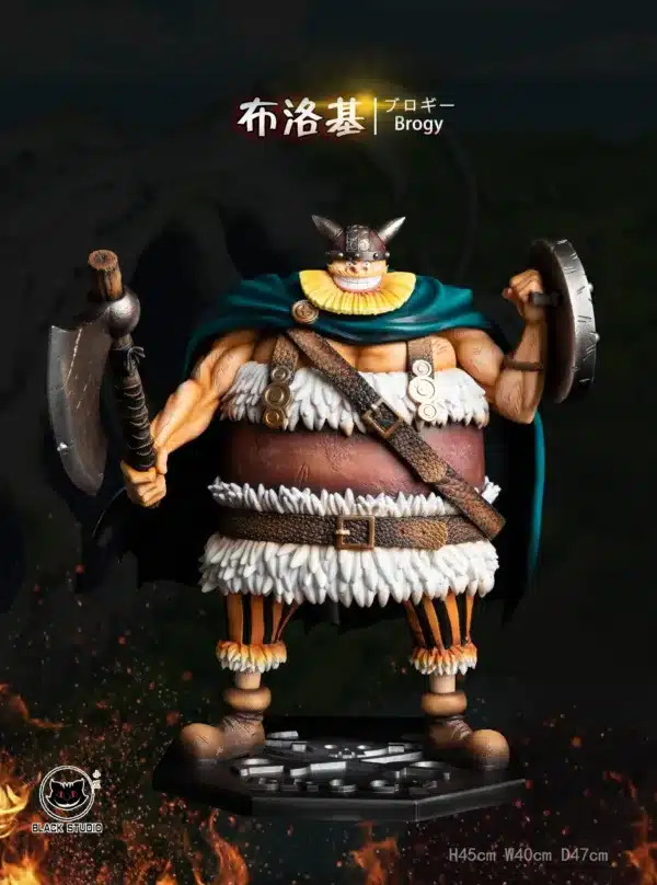 One Piece Black Studio Dorry x Brogy Resin Statue 1
