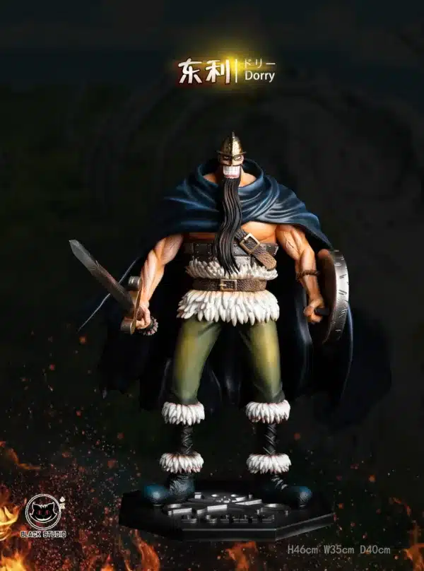 One Piece Black Studio Dorry x Brogy Resin Statue 2