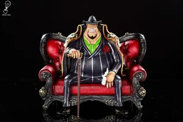 One Piece Brain Hole Studio Sitting Capone Bege Resin Statue 1