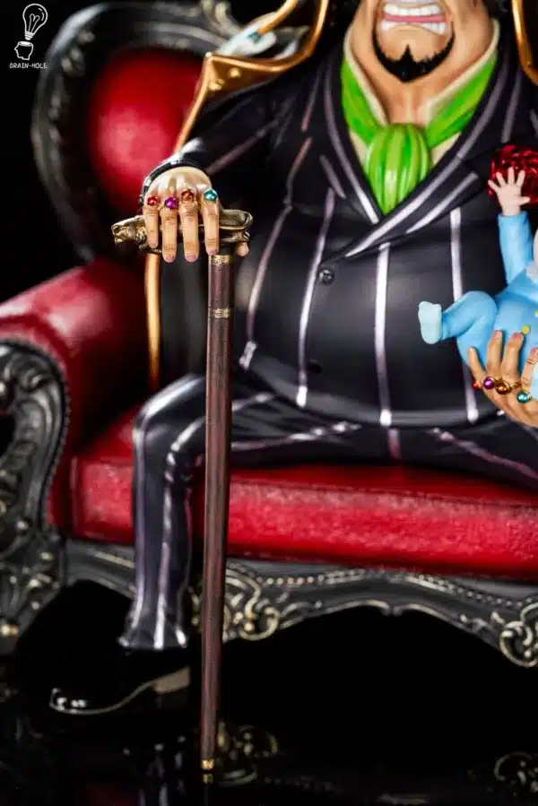One Piece Brain Hole Studio Sitting Capone Bege Resin Statue 4
