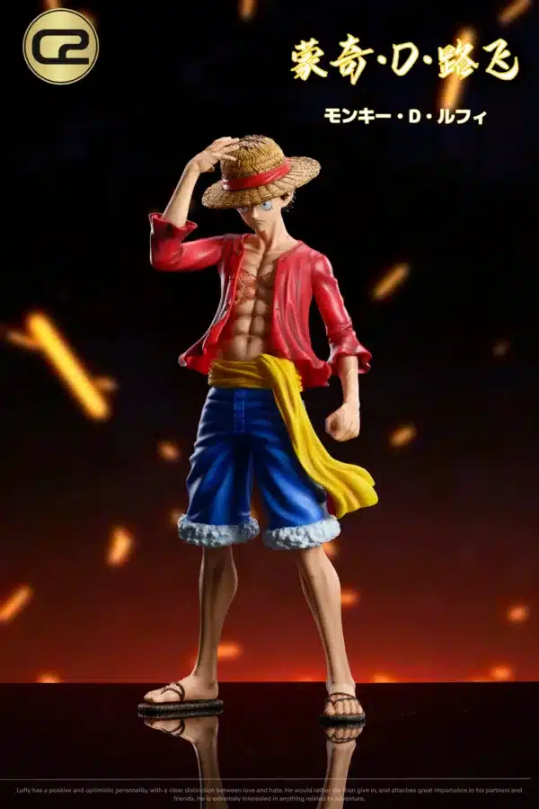 One Piece C2 Studio Monkey D Luffy Resin Statue 1