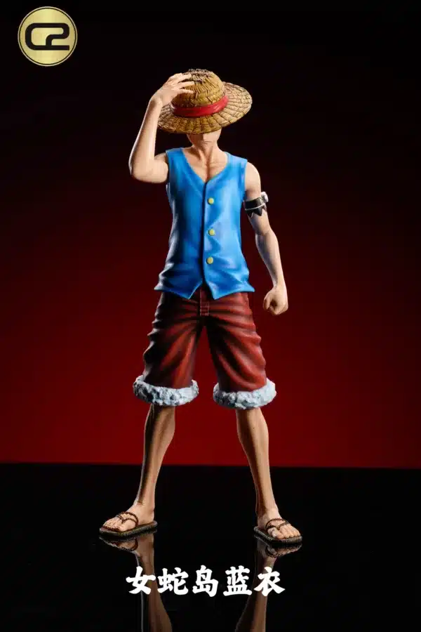 One Piece C2 Studio Monkey D Luffy Resin Statue 4