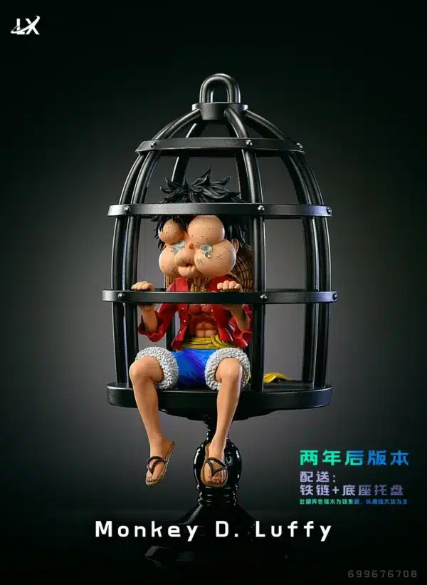 One Piece LX Studio Cage Luffy Resin Statue 1