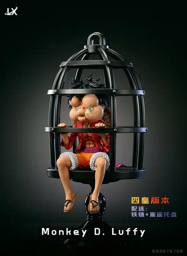 One Piece LX Studio Cage Luffy Resin Statue 2