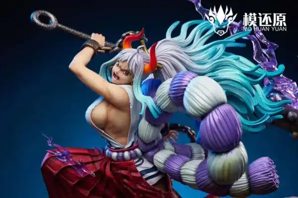 One Piece Mo Huan Yuan Studio Yamato Resin Statue 3