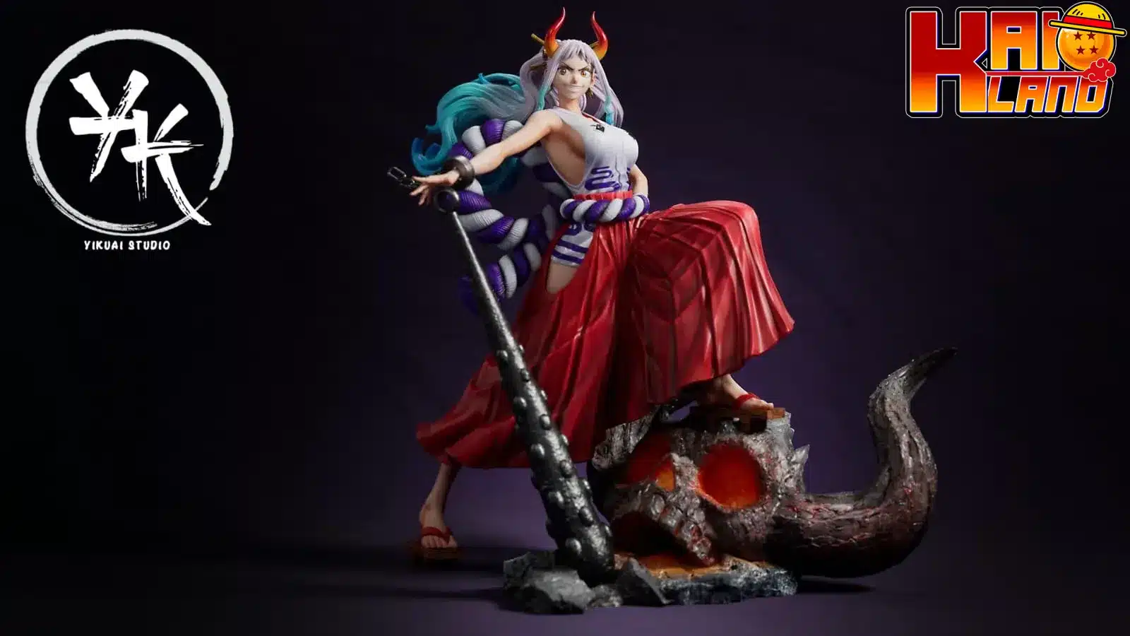 ワンピース Yikuai Studio ヤマト 樹脂製スタチュー - Kaioland