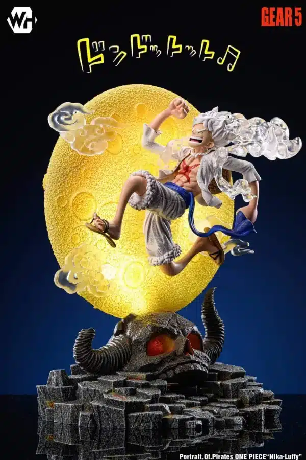One Piece WH Studio Luffy Nika V2 Resin Statue 3
