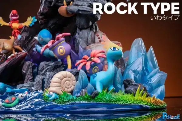 Pokemon Pc House Studio Rock Type Resin Statue 3