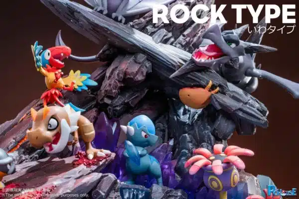 Pokemon Pc House Studio Rock Type Resin Statue 4