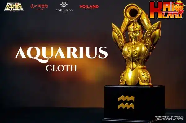 Saint Seiya Zodiakos Studio Aquarius Camus Cloth Resin Statue 1