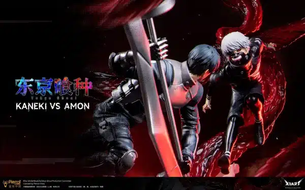 Tokyo Ghoul X1 Art Studio Ken Kaneki Vs Amon Resin Statue 5