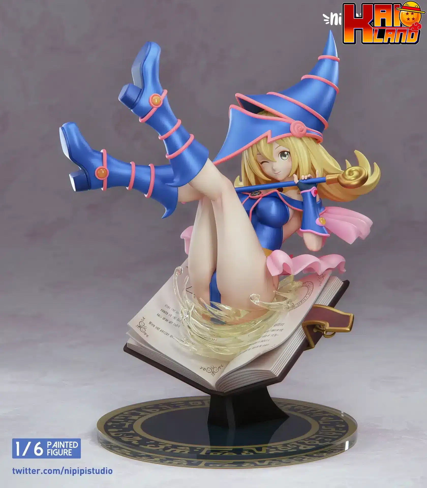YuGiOh NiPiPi Studio Dark Magician Girl Resin Statue
