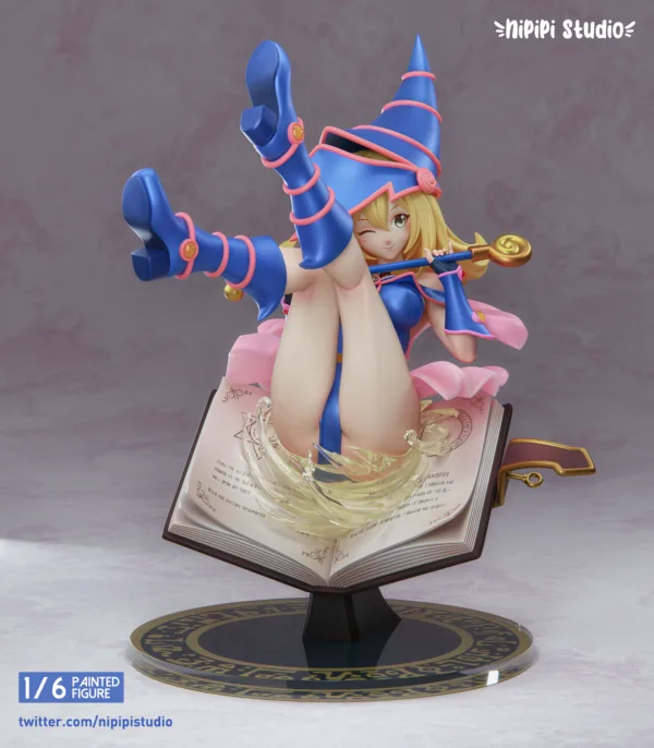 YuGiOh NiPiPi Studio Dark Magician Girl Resin Statue 2