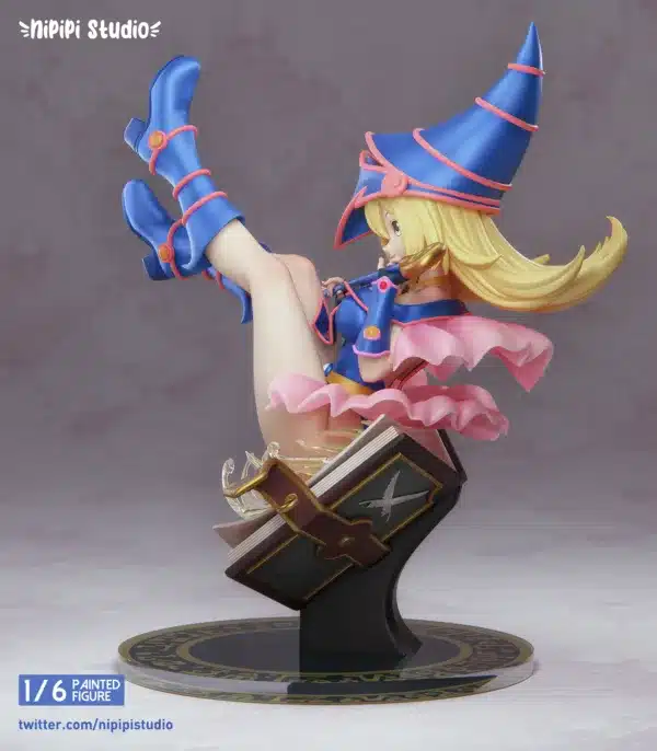 YuGiOh NiPiPi Studio Dark Magician Girl Resin Statue 3