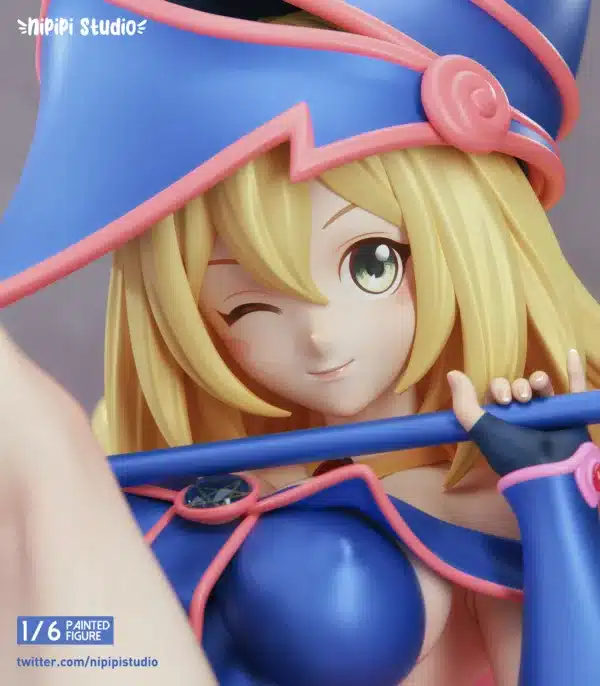 YuGiOh NiPiPi Studio Dark Magician Girl Resin Statue 7