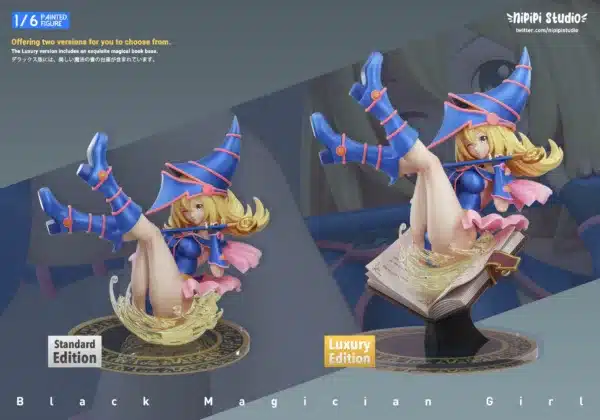 YuGiOh NiPiPi Studio Dark Magician Girl Resin Statue 8